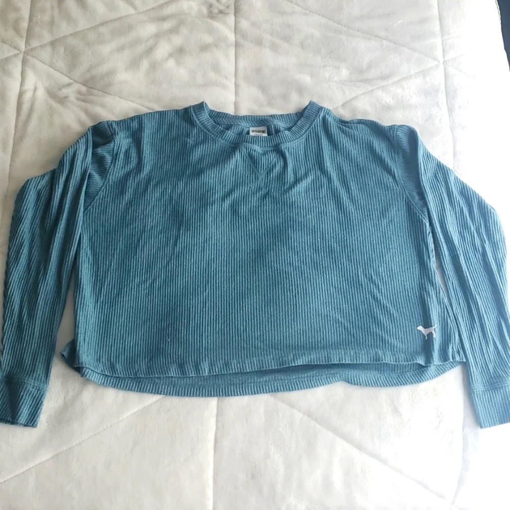 PINK Ribbed Long Sleeve - Picture 1 of 3
